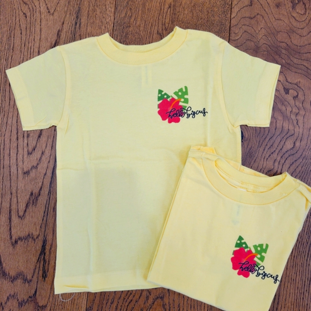 Kids Hibiscus Tee!